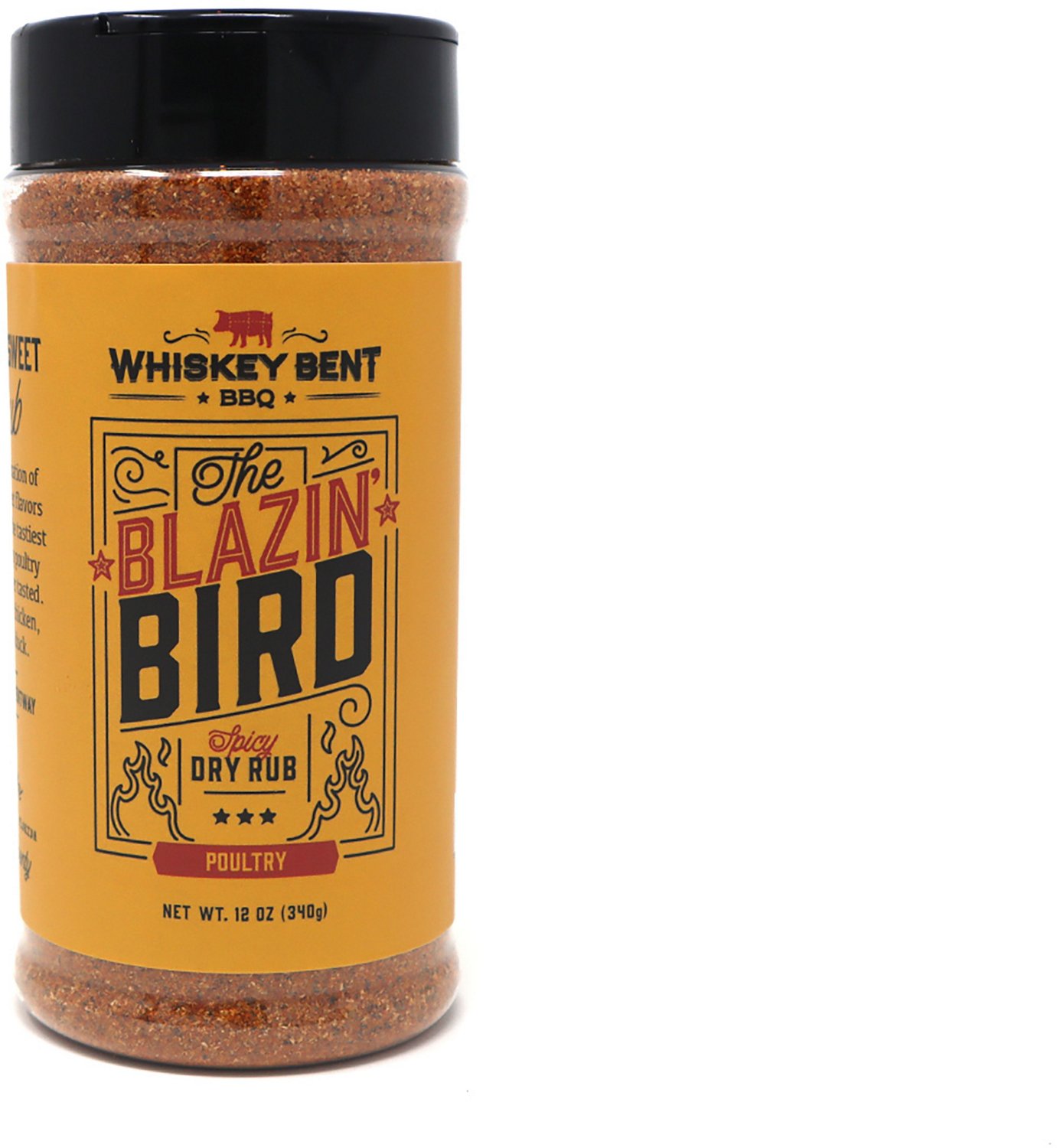 Whiskey Bent BBQ The Blazin' Bird Spicy Poultry Rub Academy