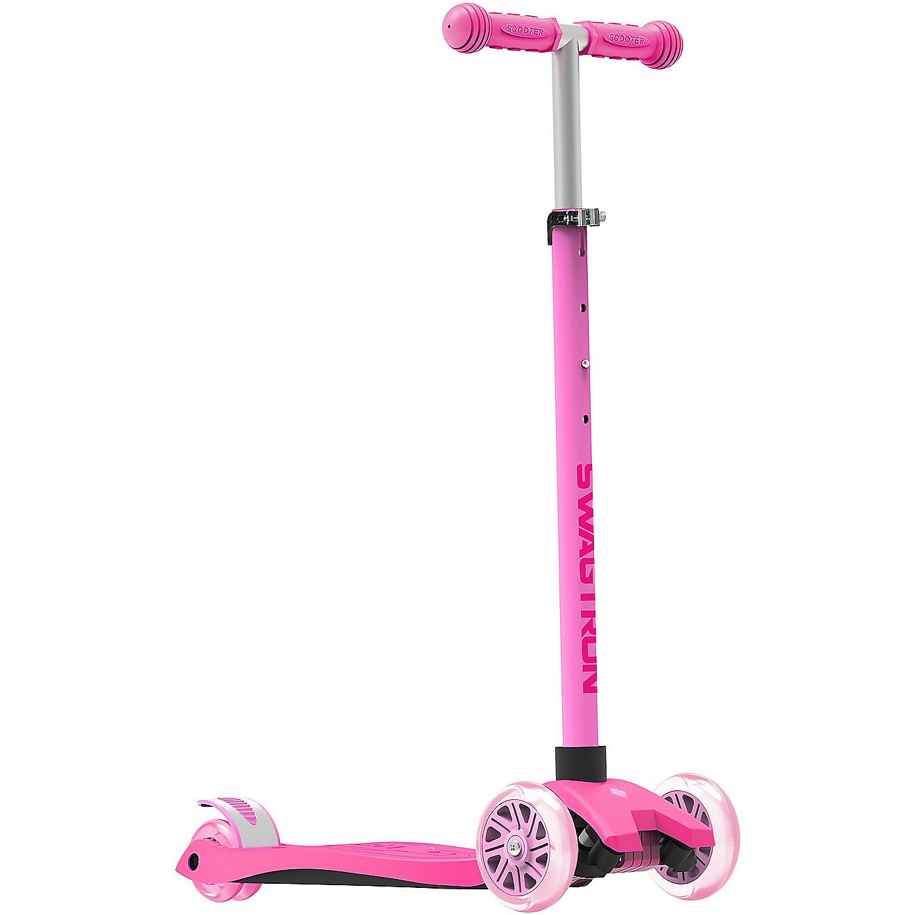 Swagtron Kids' K5 3-Wheel Scooter with Light-Up Wheels                                                                           - view number 2