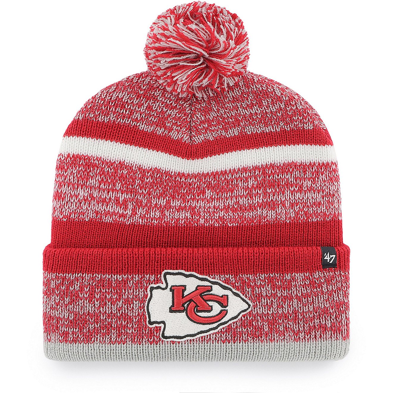 '47 Adults' Kansas City Chiefs Northward Cuff Knit Hat                                                                           - view number 1