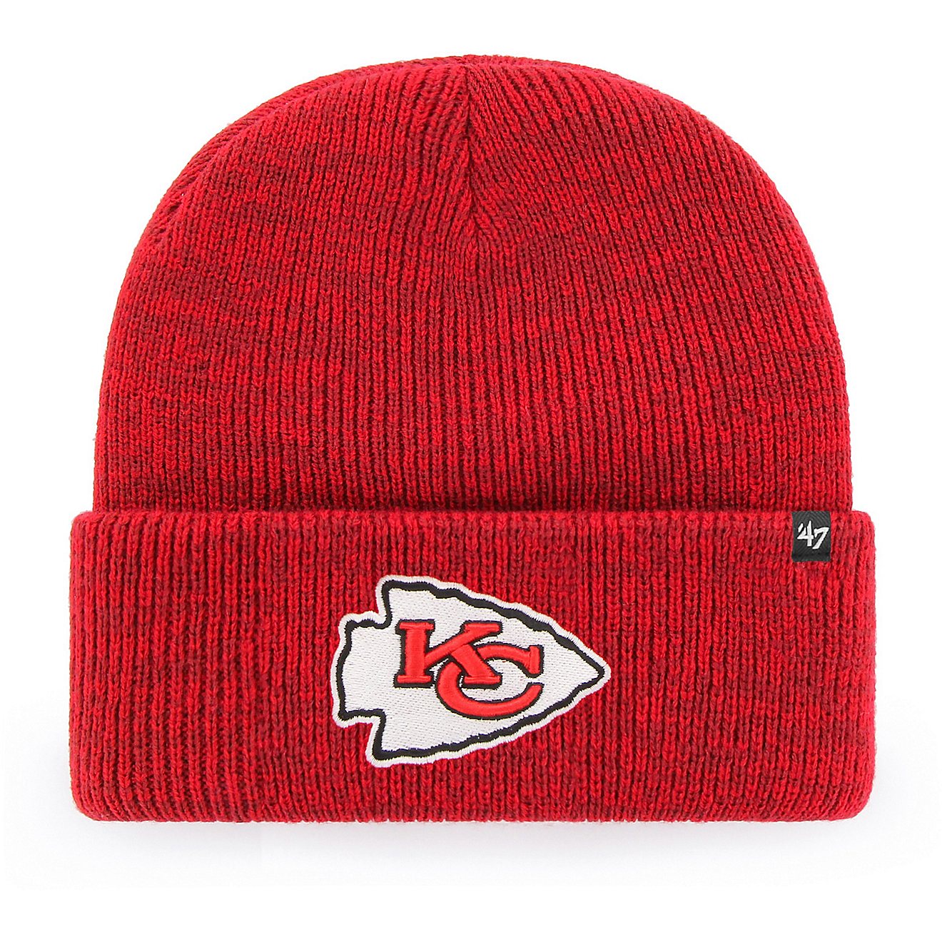 '47 Kansas City Chiefs Brain Freeze Logo Cuff Knit Hat                                                                           - view number 1