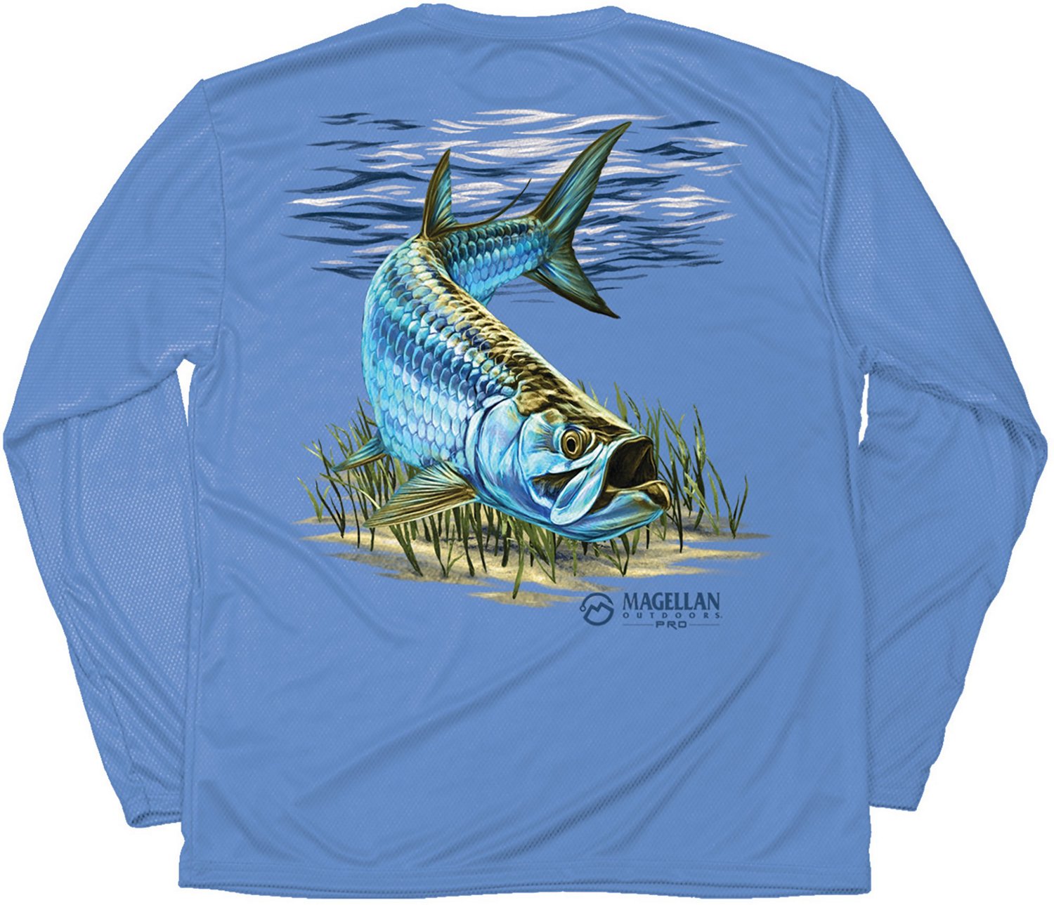 Magellan Men’s Pro-Angler Series Popcorn Performance Long Sleeve Shirt ...