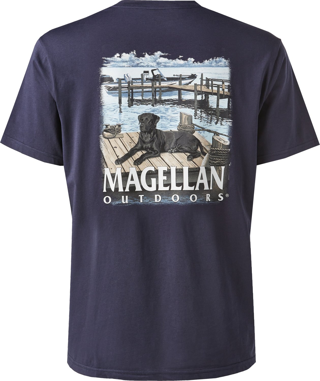 Magellan Outdoors Men’s Lab Dock Graphic Pocket Tshirt Academy