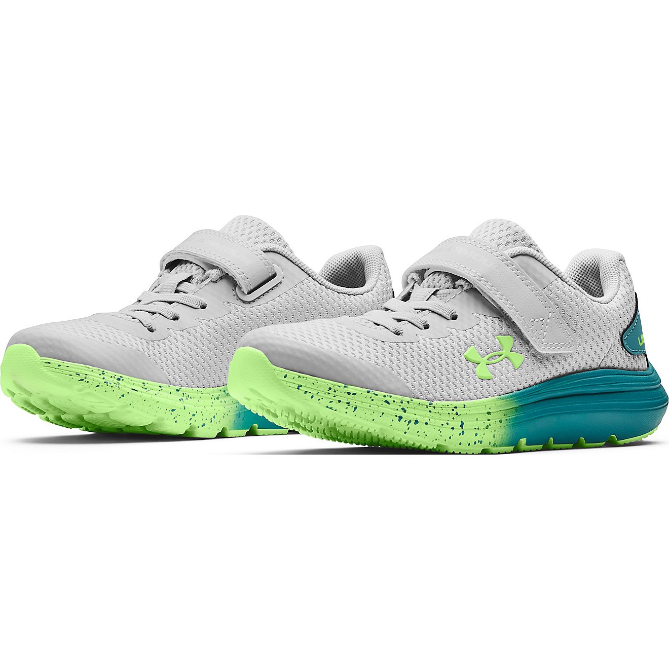 Under Armour Pre-School Girls' Surge 2 AC Fade Running Shoes                                                                     - view number 2