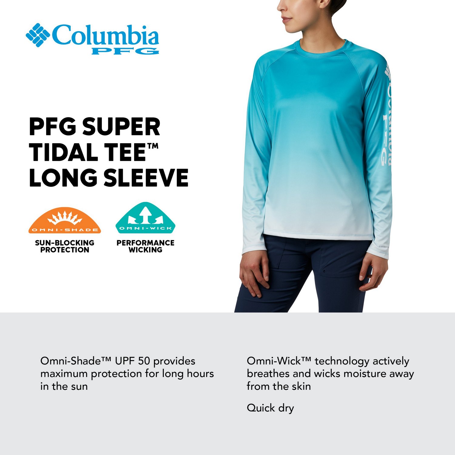 Columbia Sportswear Women's Super Tidal Tee Long Sleeve T-shirt | Academy