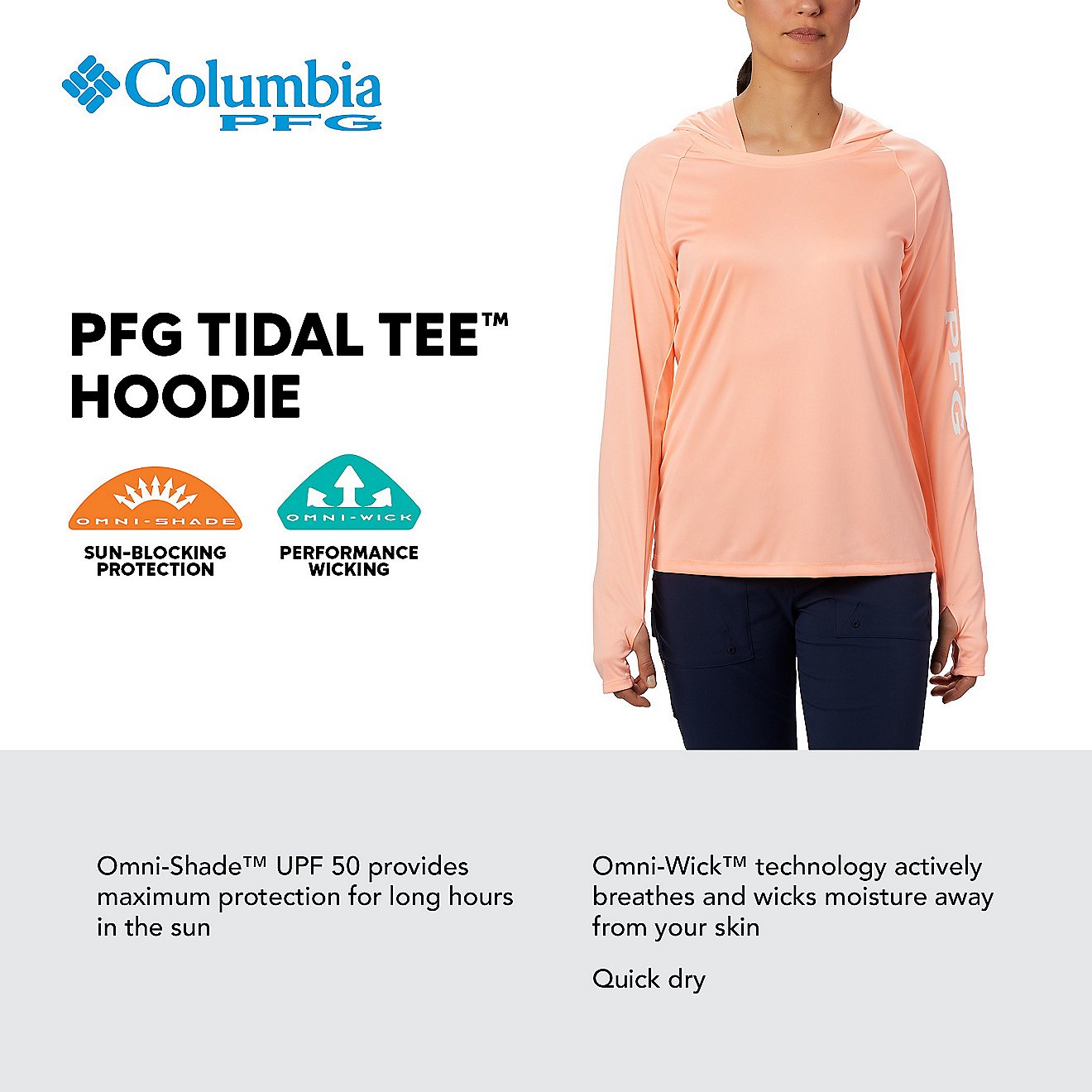 Columbia Sportswear Women's Tidal Tee Hoodie                                                                                     - view number 6