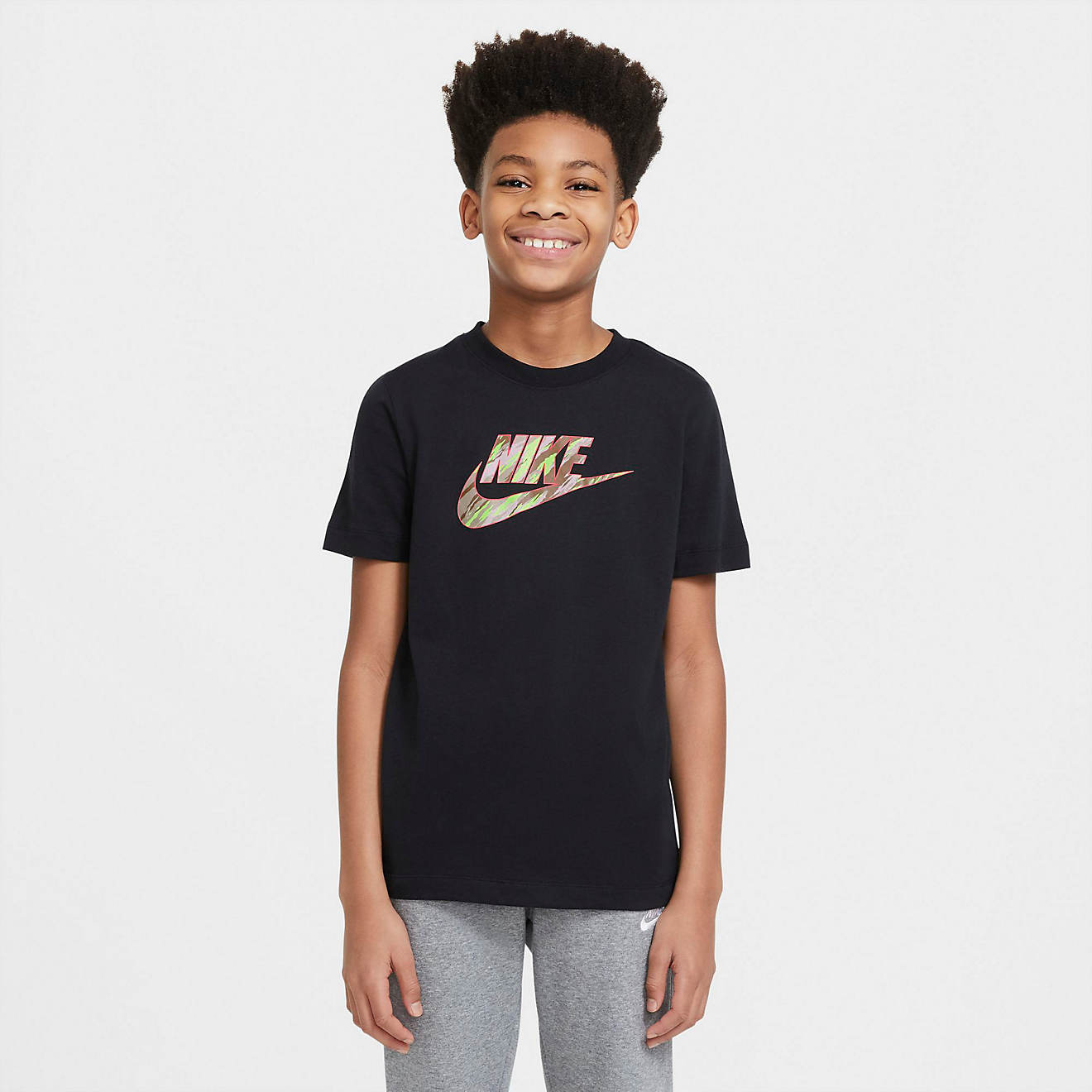 Nike Boys' Nike Sportswear Camo Futura Short Sleeve T-shirt | Academy