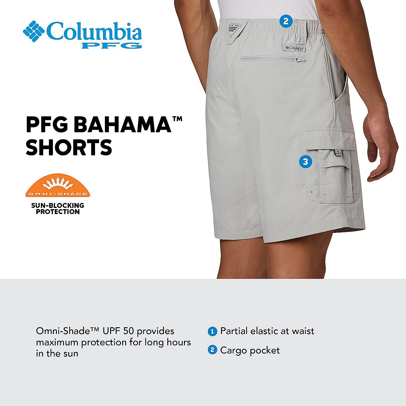 Columbia Sportswear Men's Bahama Shorts                                                                                          - view number 6