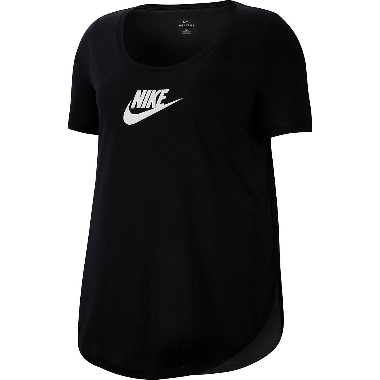 Nike Women's Sportswear Essential Tunic FTR Plus Short Sleeve T-shirt ...
