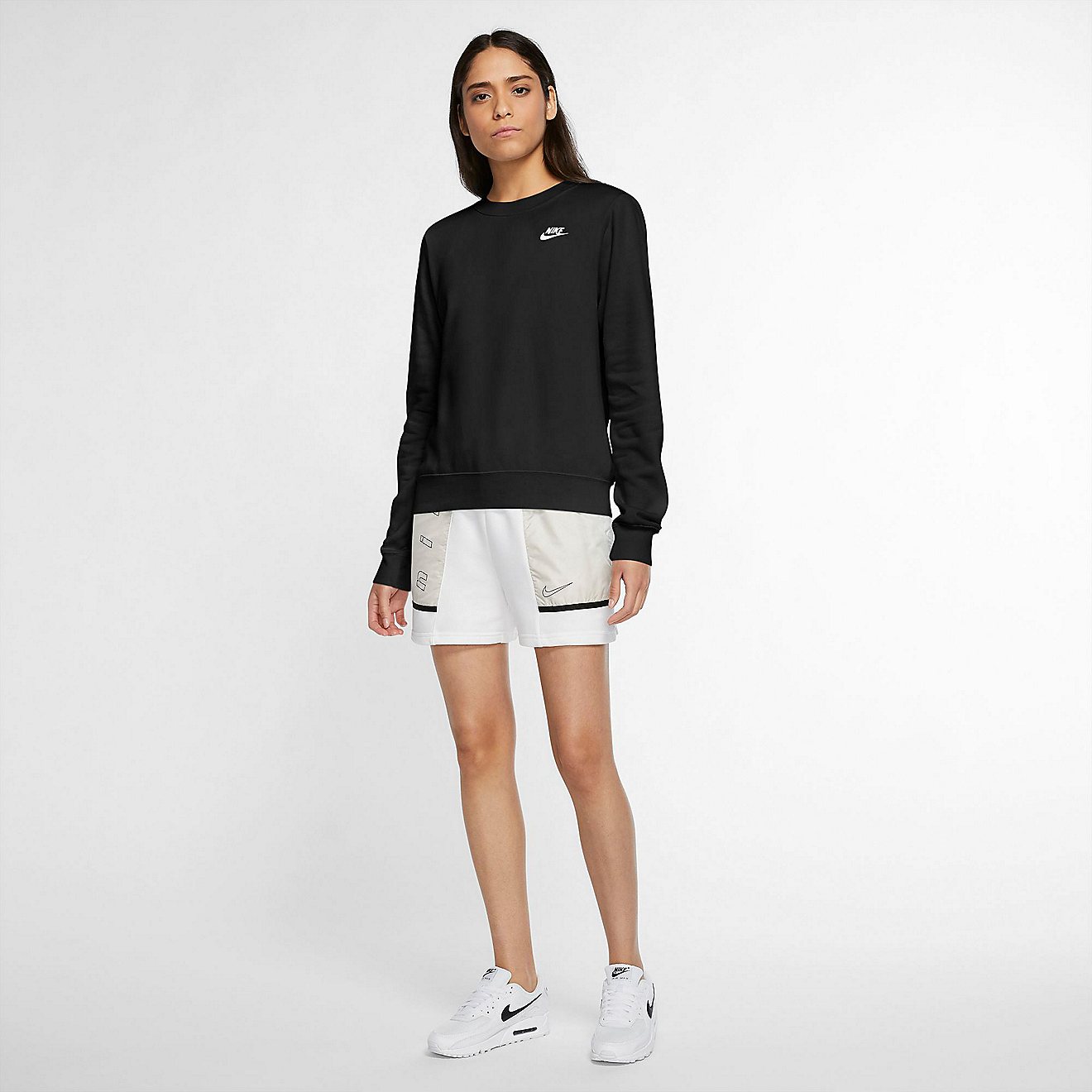 Nike Women's Sportswear  Crew Club Fleece Pullover Sweatshirt                                                                    - view number 3