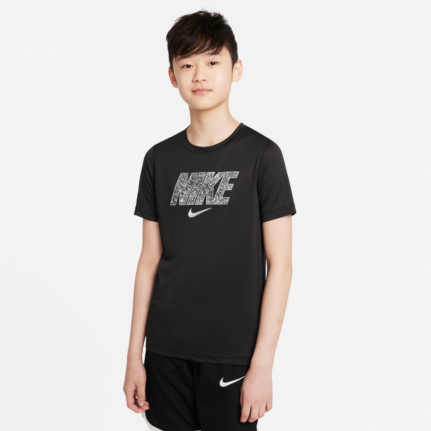 Nike Boy's Legendary Trophy Swoosh T-Shirt | Academy