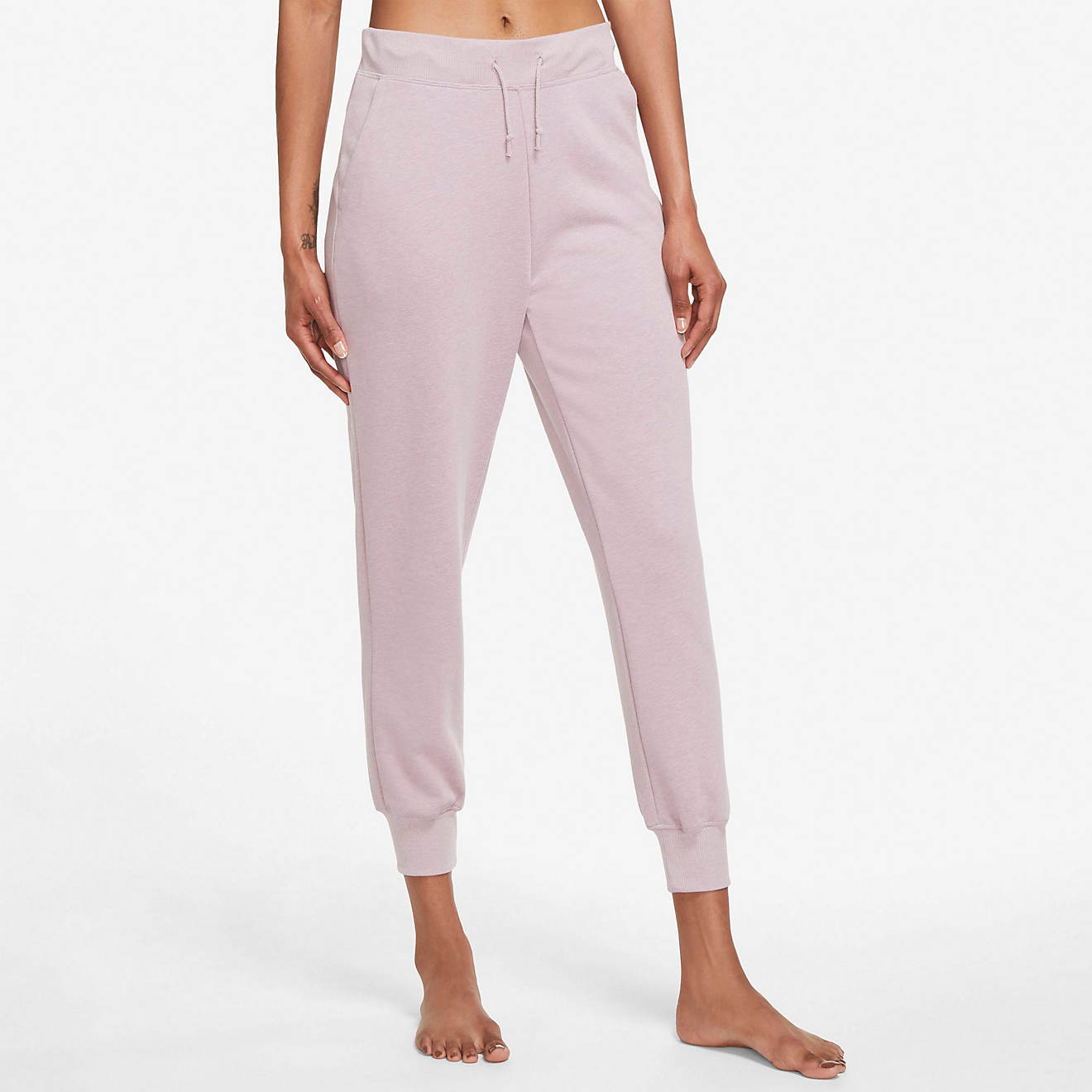 Nike Women's NY CR French Terry FC 7/8 Yoga Jogger Pants                                                                         - view number 1