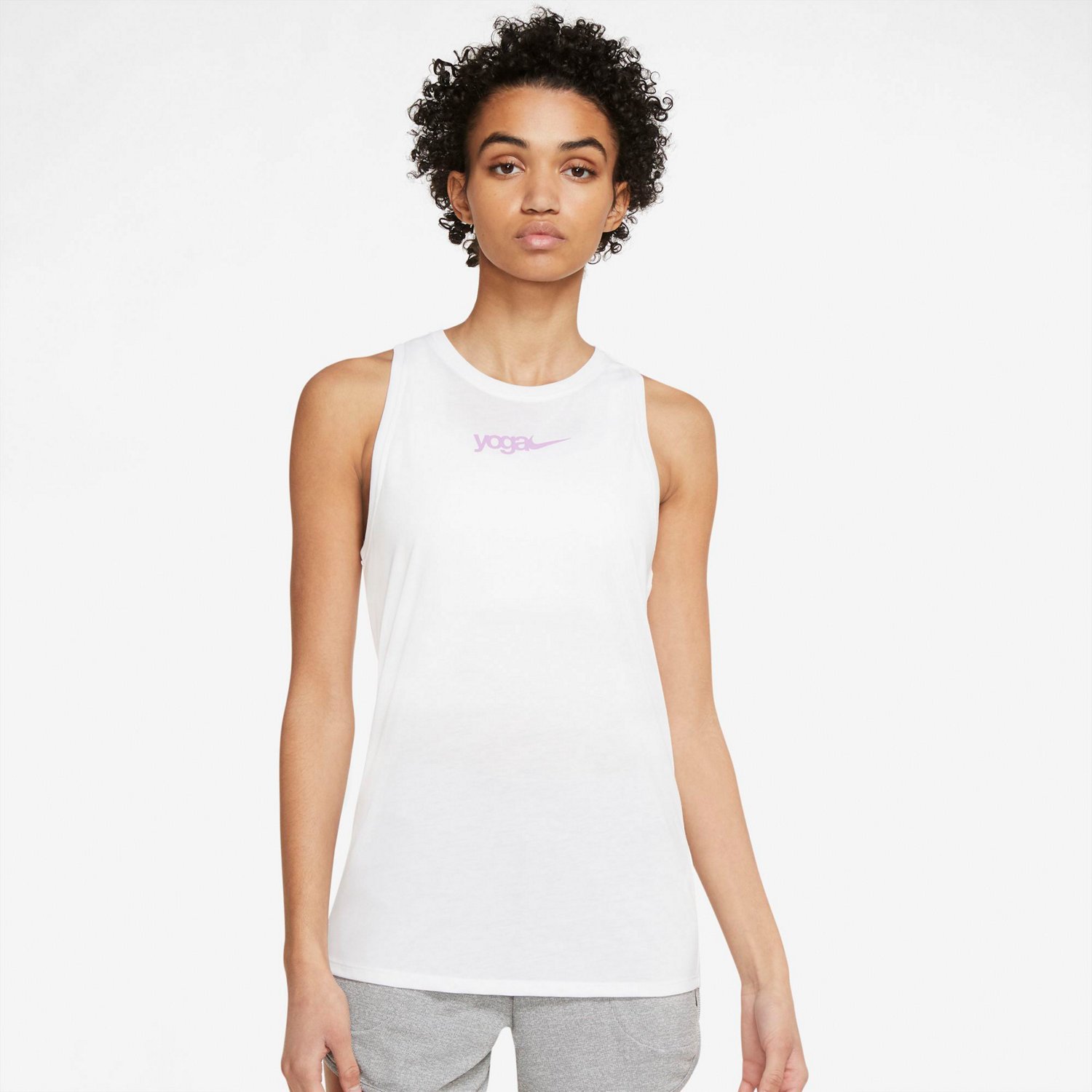 nike yoga luxe tank top