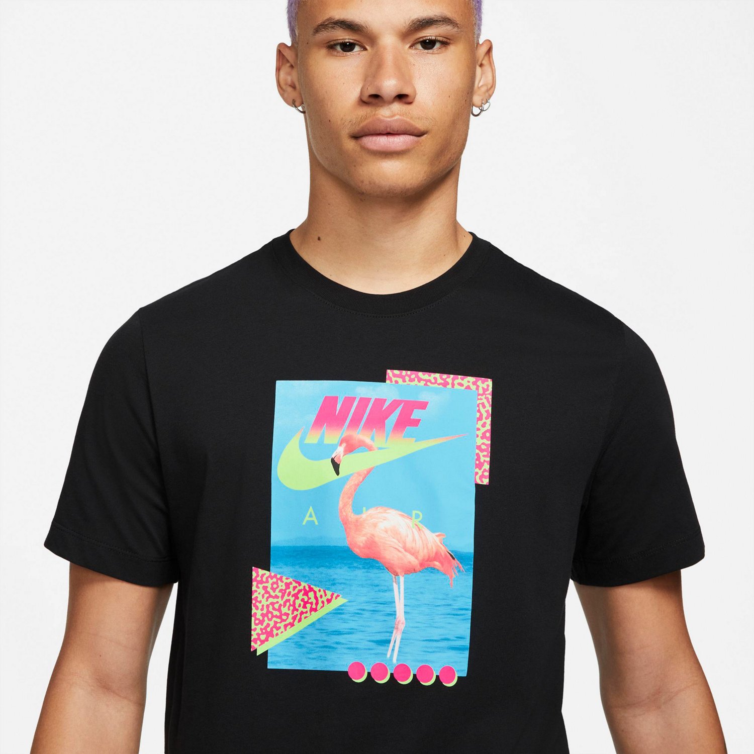 Nike Men’s Sportswear Beach Flamingo Graphic T-shirt | Academy