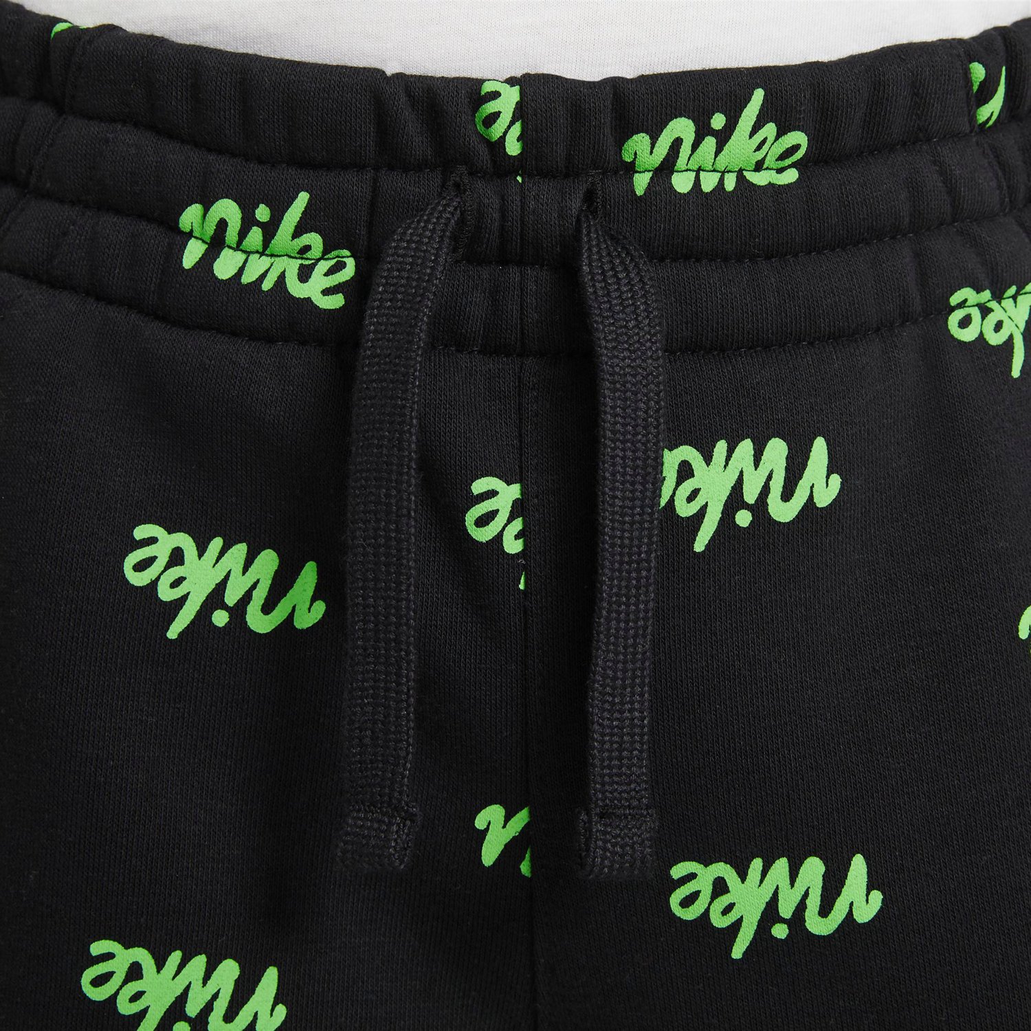 nike fleece shorts green