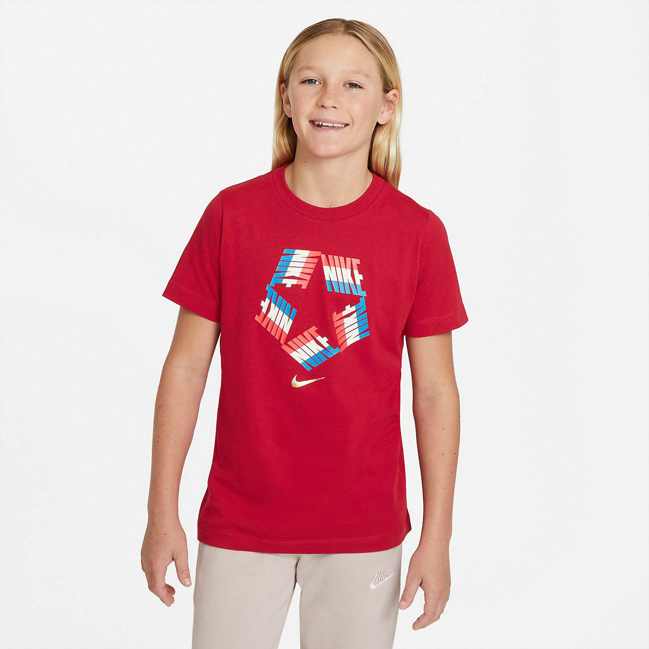 Nike Boys' Sportswear Classic USA Graphic T-shirt                                                                                - view number 1