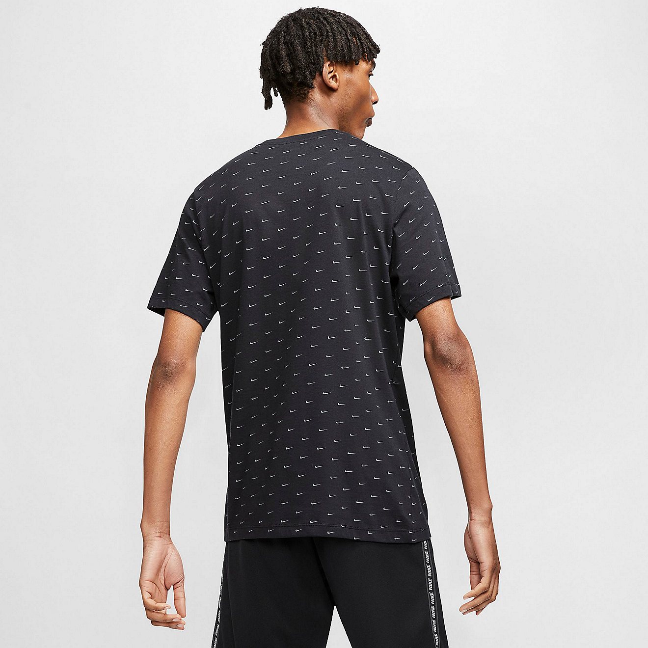 Nike Men's Sportswear Mini Swoosh AOP Graphic T-shirt                                                                            - view number 2