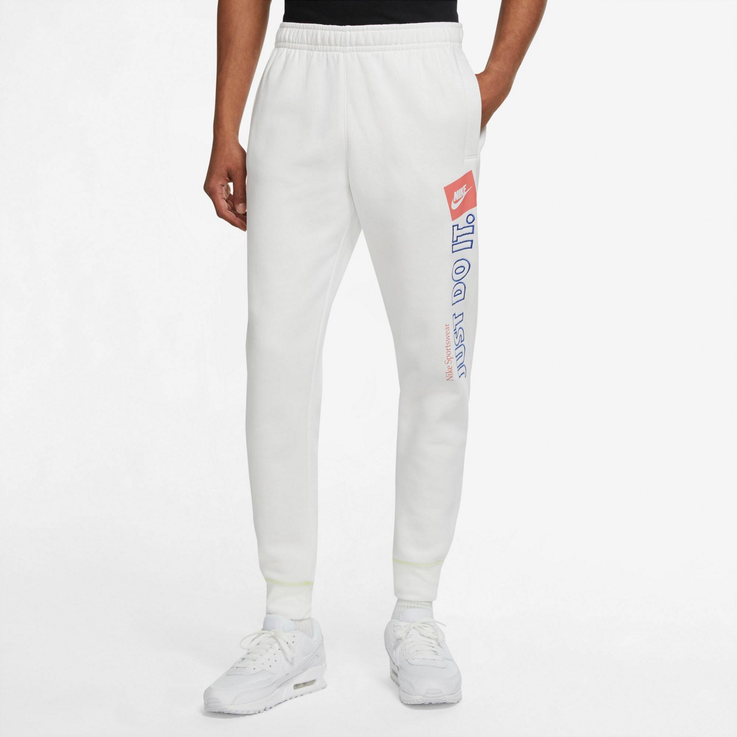 nike football academy joggers in black