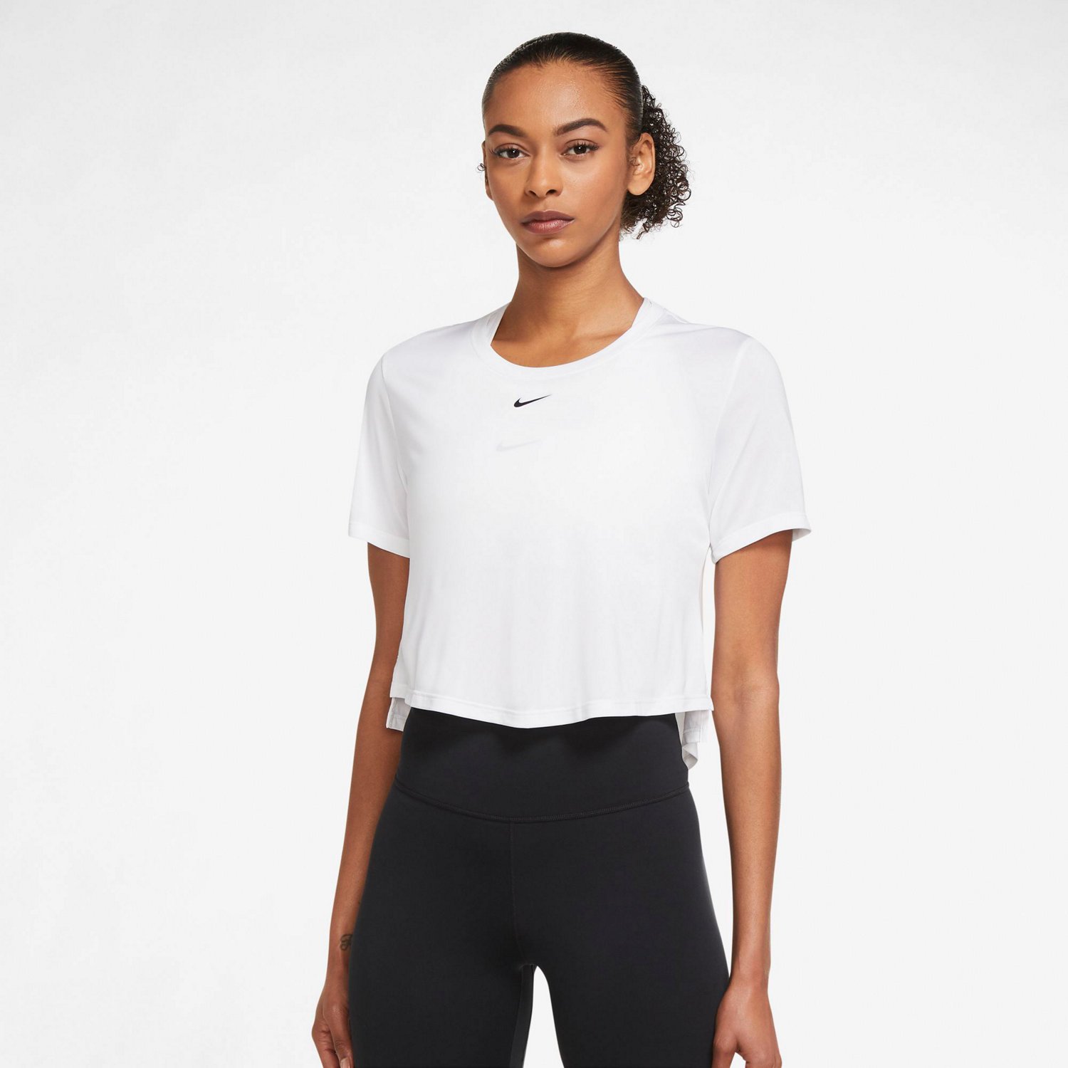 Nike Women's Dri-FIT One Standard Fit Short Sleeve Crop Top