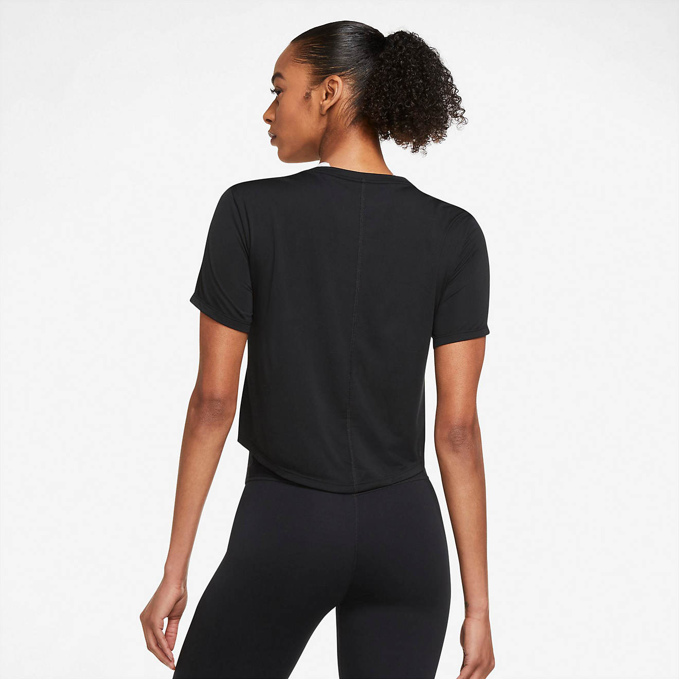 Nike Women's Dri-FIT One Standard Fit Short Sleeve Crop Top | Academy