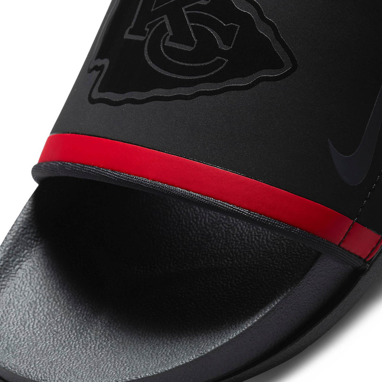 Nike Men's Kansas City Chiefs Offcourt Slide Sandals | Academy