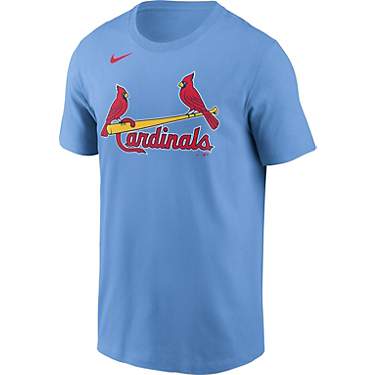 Nike Men's St. Louis Cardinals Wordmark Short Sleeve T-shirt                                                                    