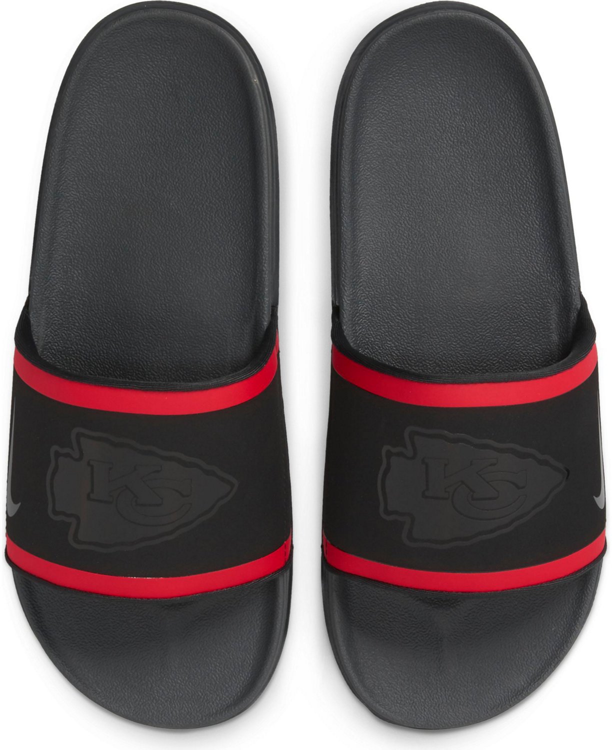 Nike Men's Kansas City Chiefs Offcourt Slide Sandals | Academy