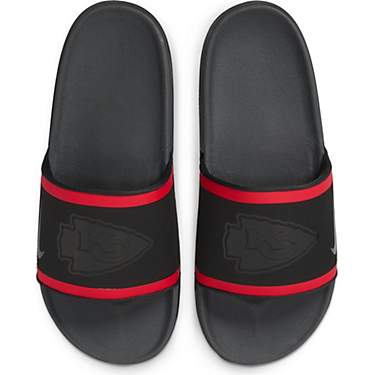 Nike Men's Kansas City Chiefs Offcourt Slide Sandals                                                                            