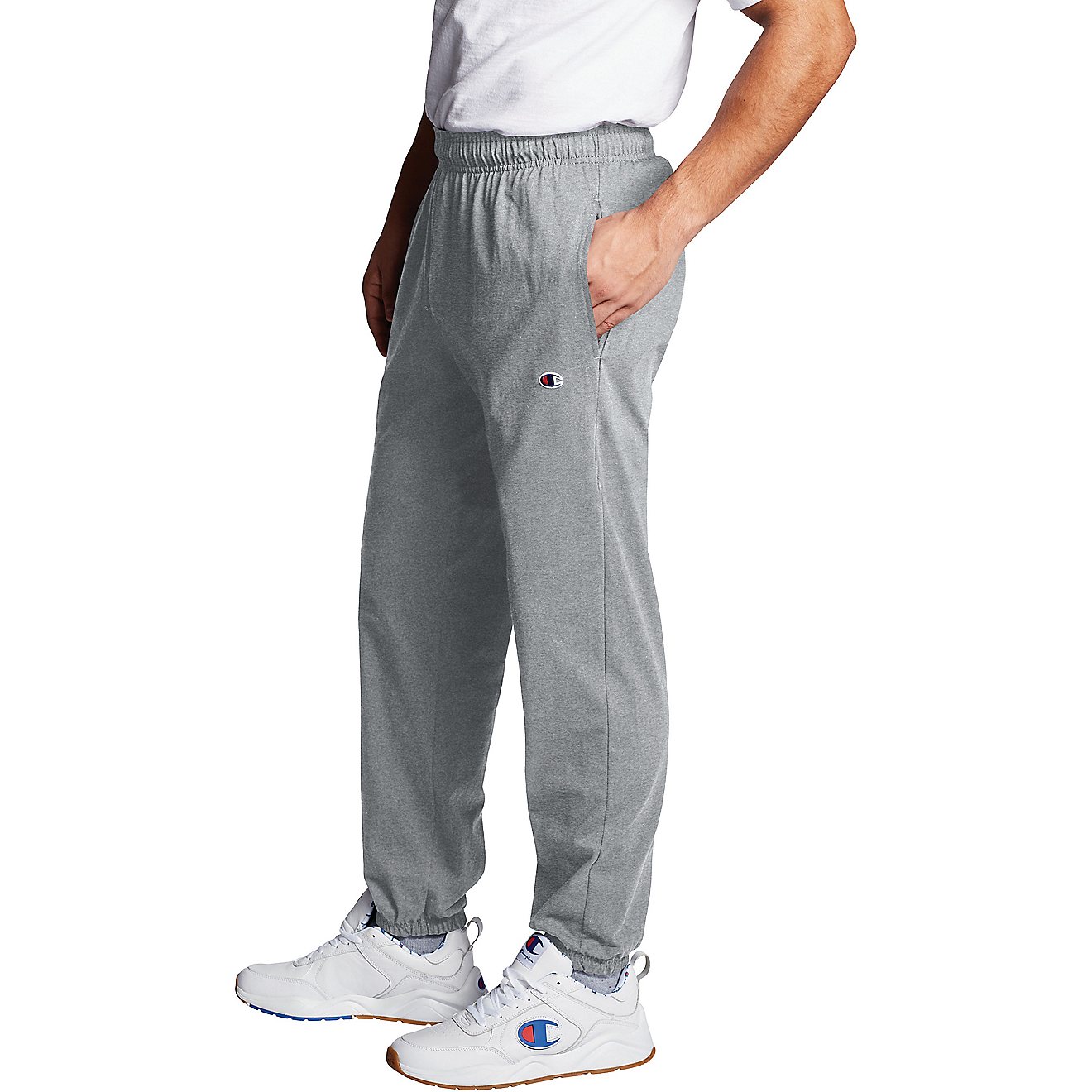 Champion Men's Classic Jersey Closed Bottom Pants                                                                                - view number 3