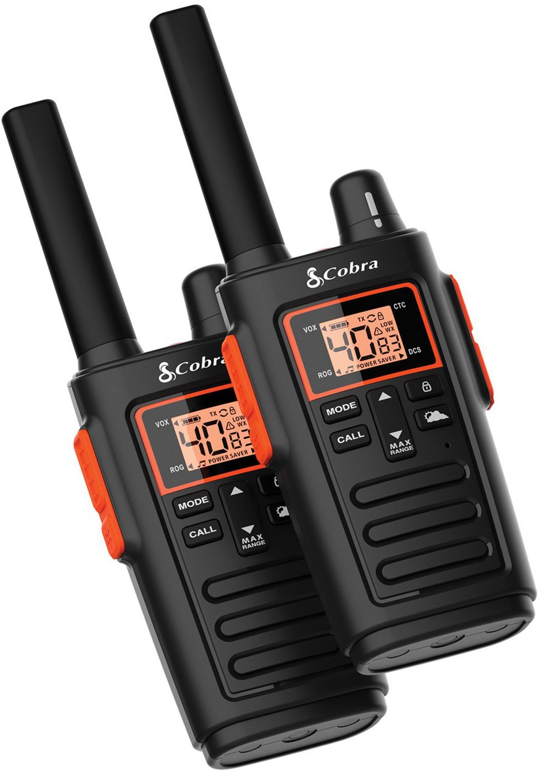 Cobra RX380 FRS 2-Way Radios 2-Pack | Academy