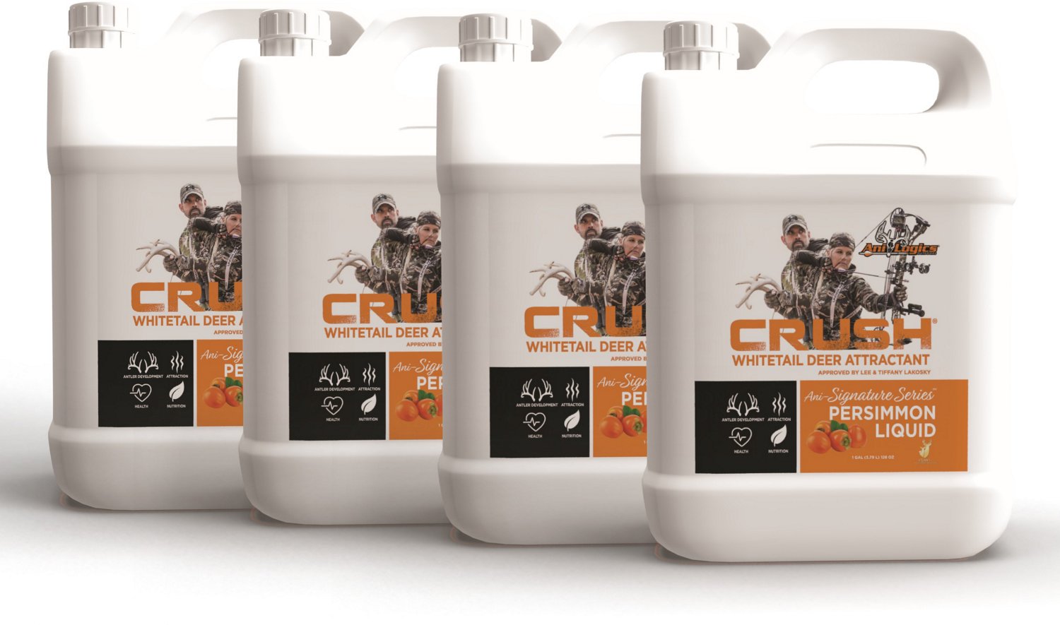 Crush AniSignature Series Persimmon 1Gallon Liquid Deer Attractant 4