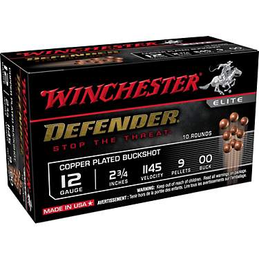 gauge buck defender shotshells winchester shotgun