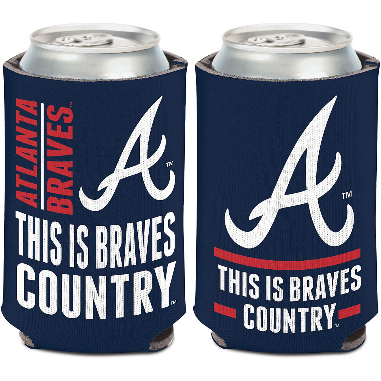 WinCraft Atlanta Braves Slogan Can Cooler                                                                                        - view number 1