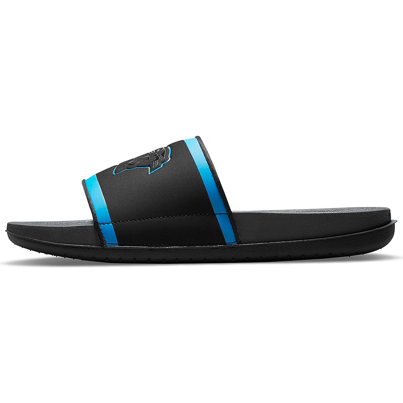 Nike Men's Carolina Panthers Offcourt Slide Sandals                                                                              - view number 4