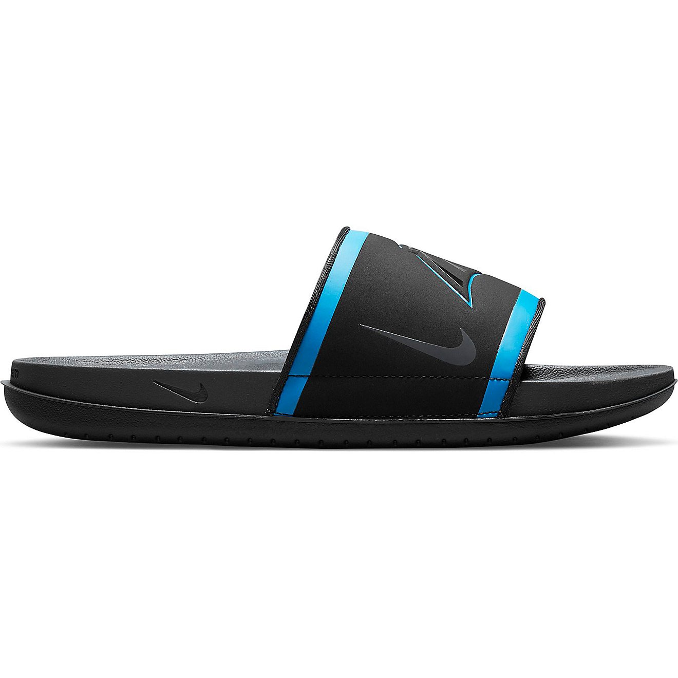 Nike Men's Carolina Panthers Offcourt Slide Sandals                                                                              - view number 6