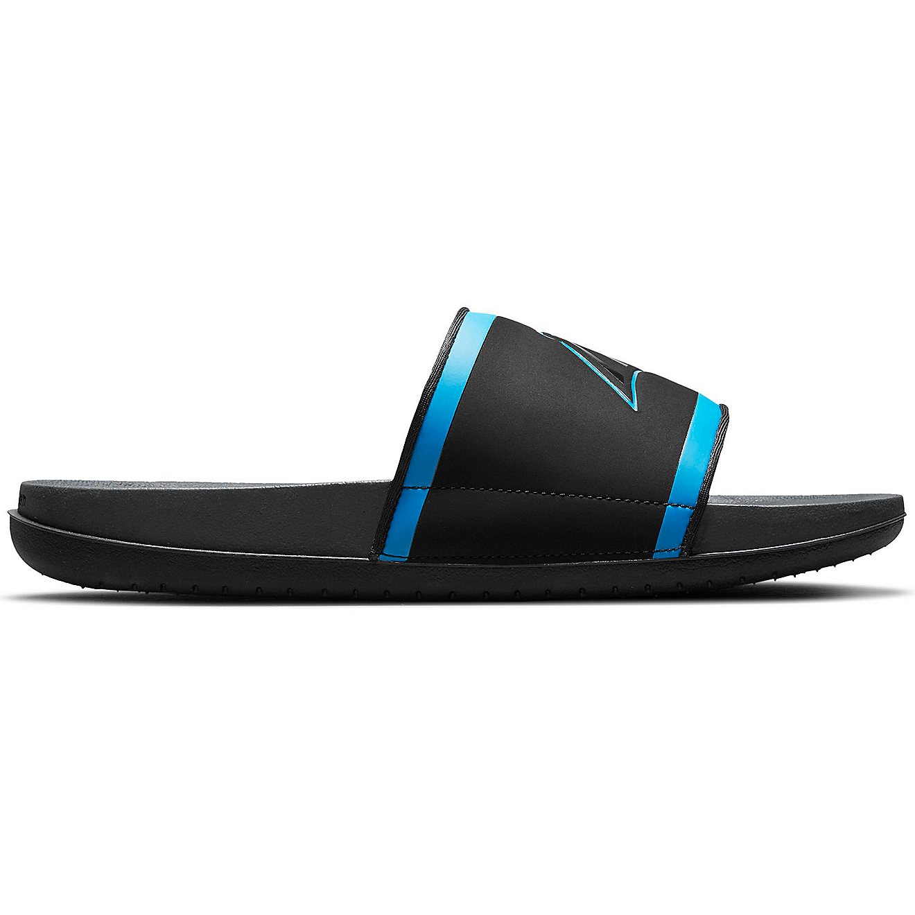 Nike Men's Carolina Panthers Offcourt Slide Sandals                                                                              - view number 7