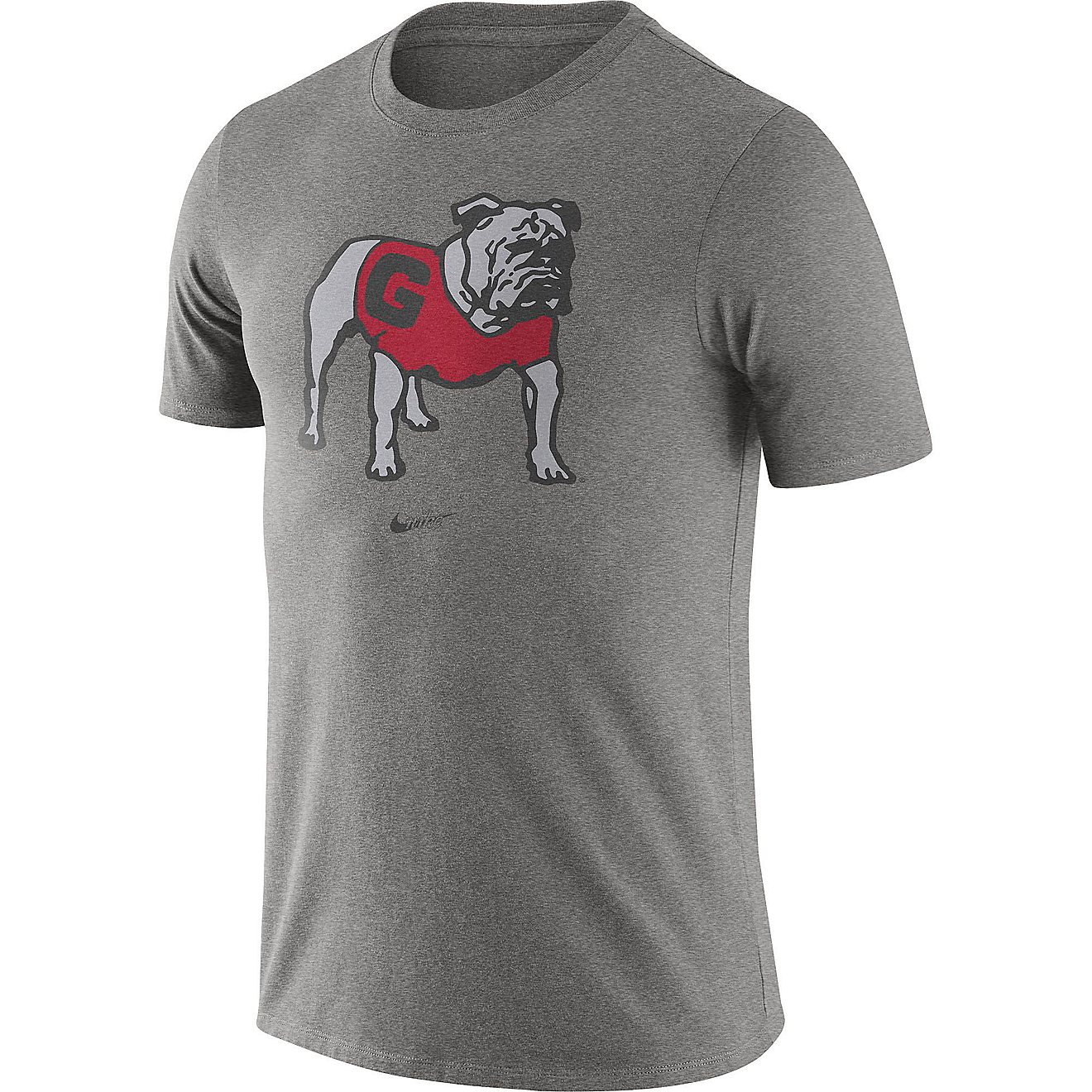 Nike Men's University of Georgia Tri Old School Logo Short Sleeve T-shirt                                                        - view number 1