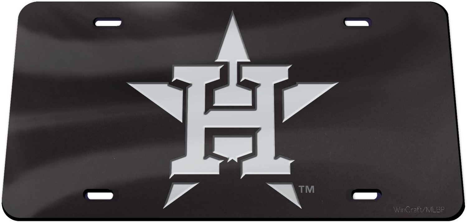 WinCraft Houston Astros License Plate Academy