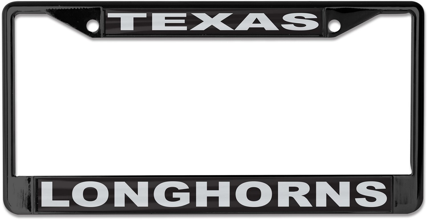 WinCraft University of Texas Blackout License Plate Frame | Academy