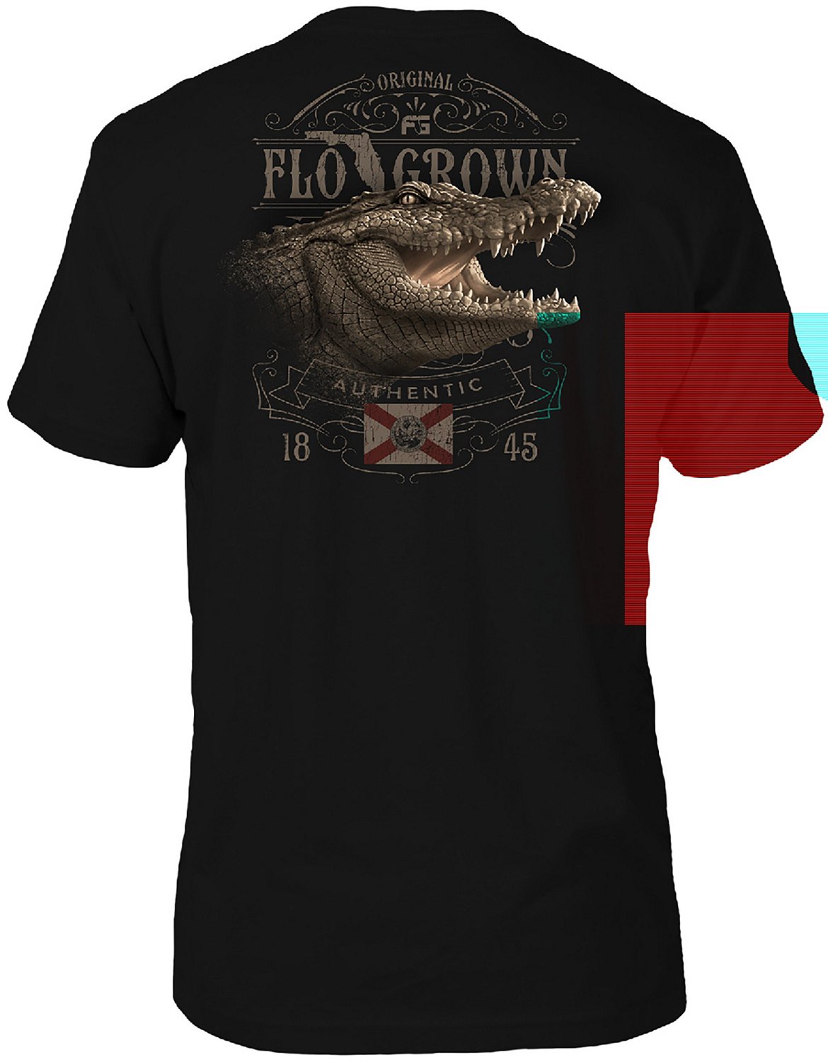 FLOGROWN Men's Florida Gator Label Tshirt Academy