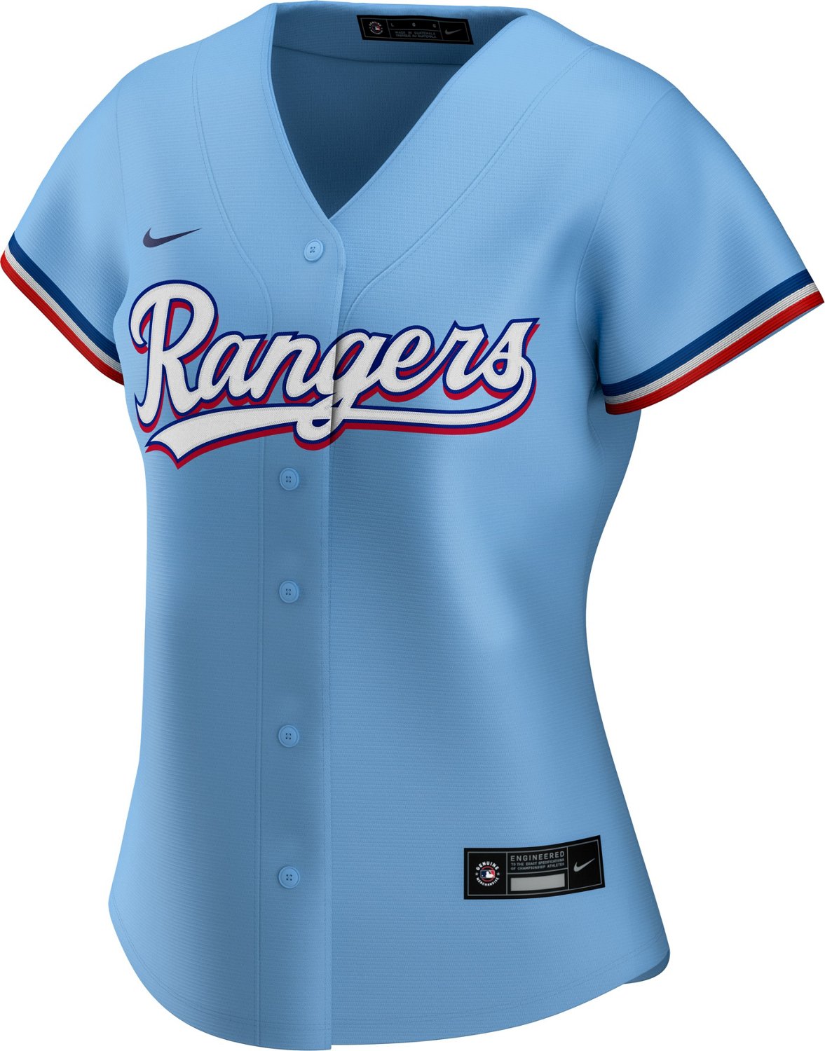 Nike Womens Texas Rangers Official Replica Jersey Academy