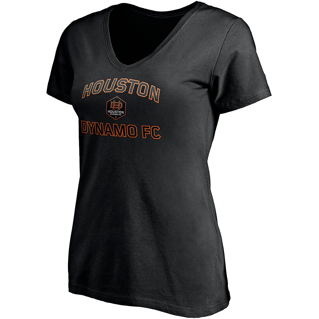Houston Dynamo Women's Heart and Soul T-shirt                                                                                    - view number 1