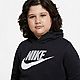 Nike Kids' Sportswear Club Fleece HBR Extended Sizing Pullover Hoodie                                                            - view number 4 image
