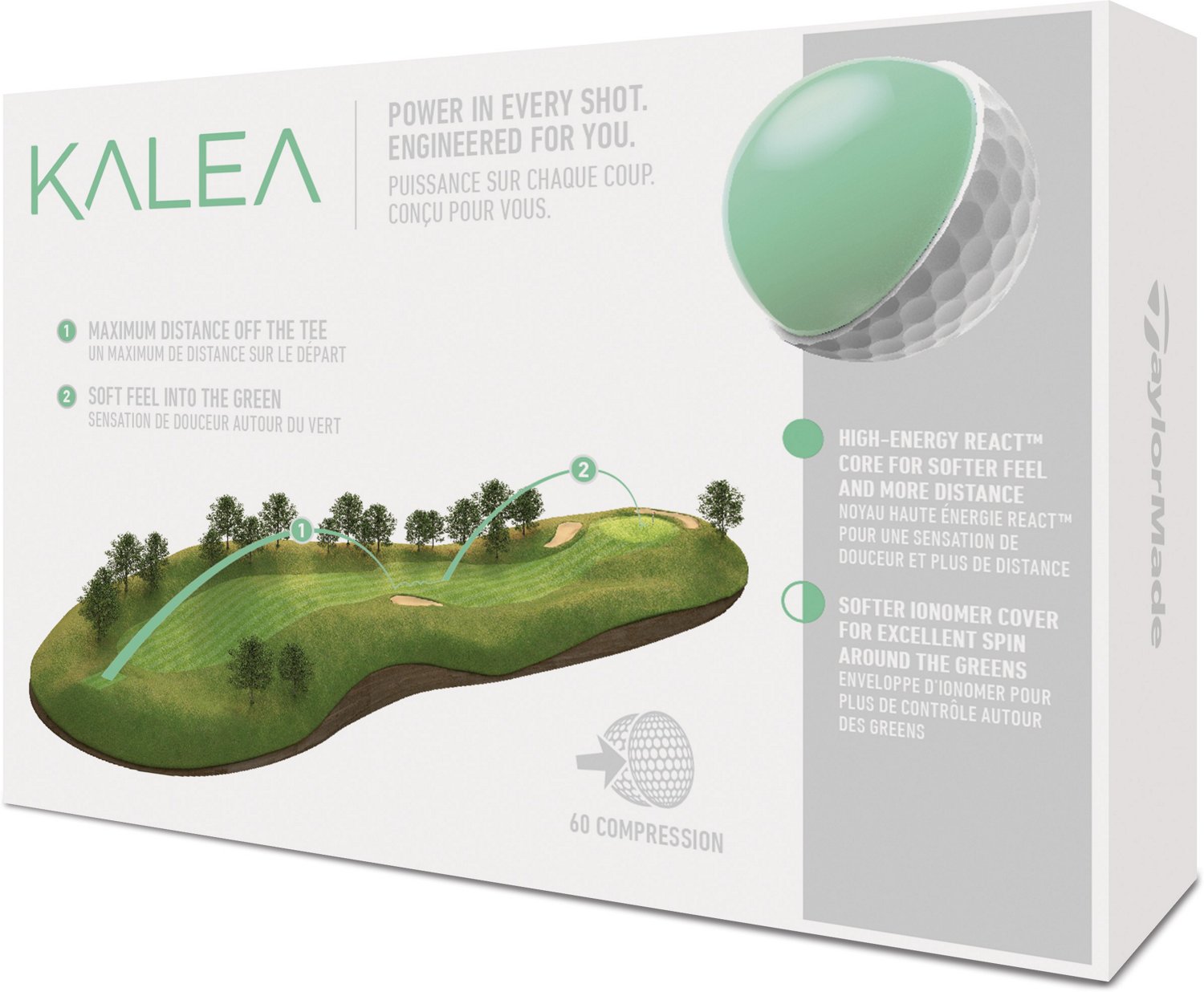 TaylorMade Kalea Golf Balls 12Pack Academy