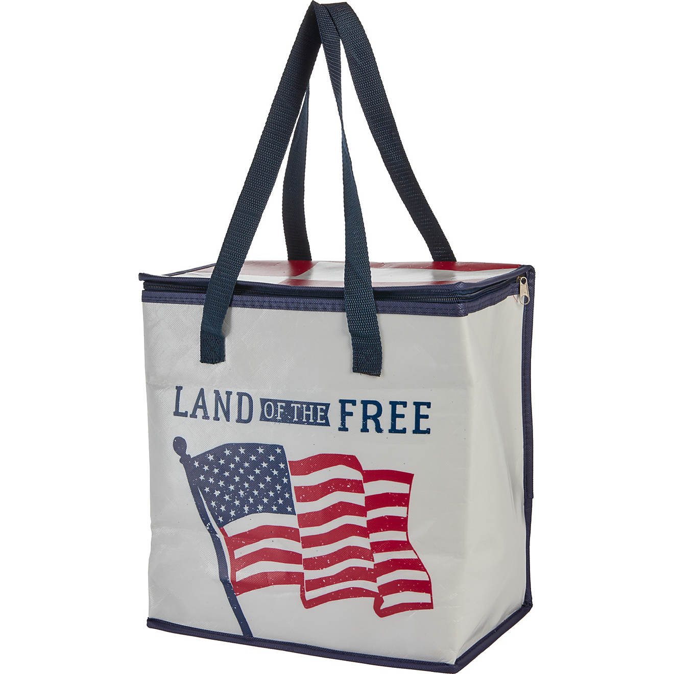 Academy Sports + Outdoors Americana Graphic Insulated Tote Bag                                                                   - view number 1