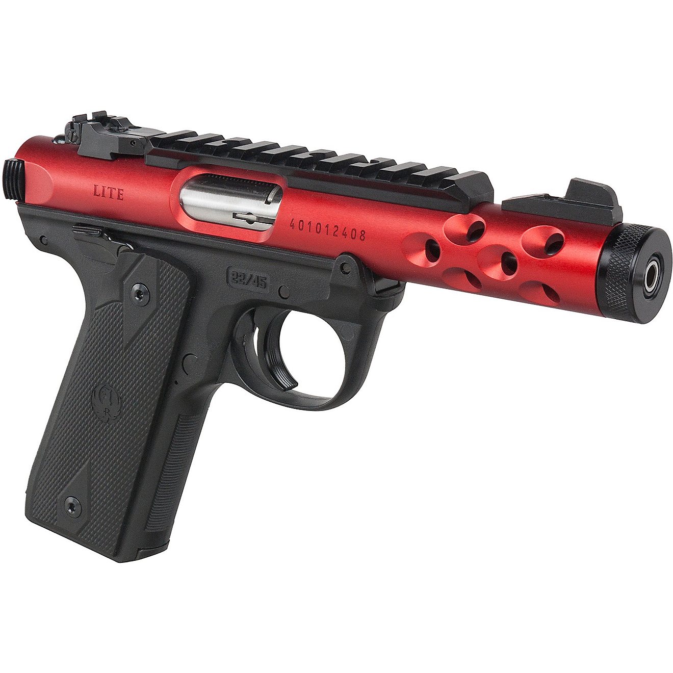 Ruger Mark IV 22/45 Lite Red 22 LR Semiautomatic Pistol                                                                          - view number 1