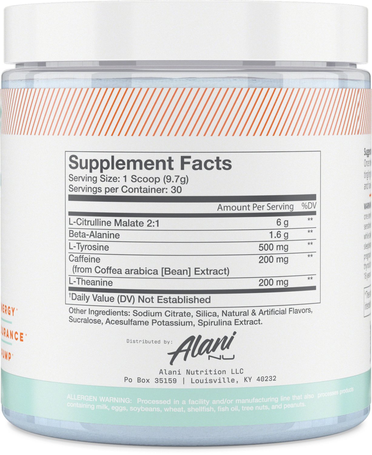 Alani Nu Rainbow Candy PreWorkout Supplement Academy