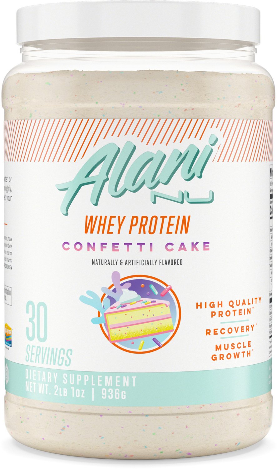 Alani Nu Whey Protein Powder Confetti Cake BrickSeek