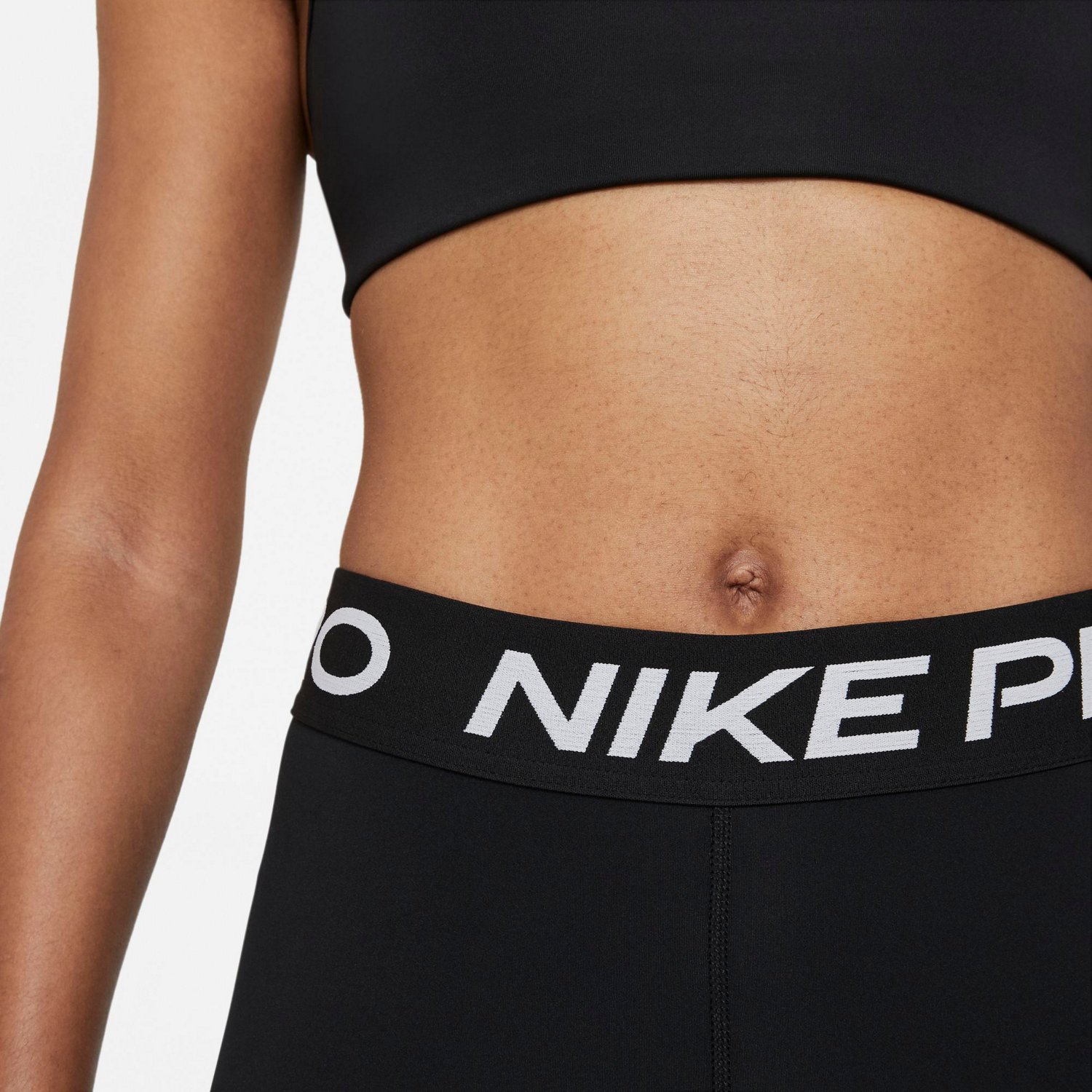 Nike Women's Pro Crop Plus Size Leggings Academy