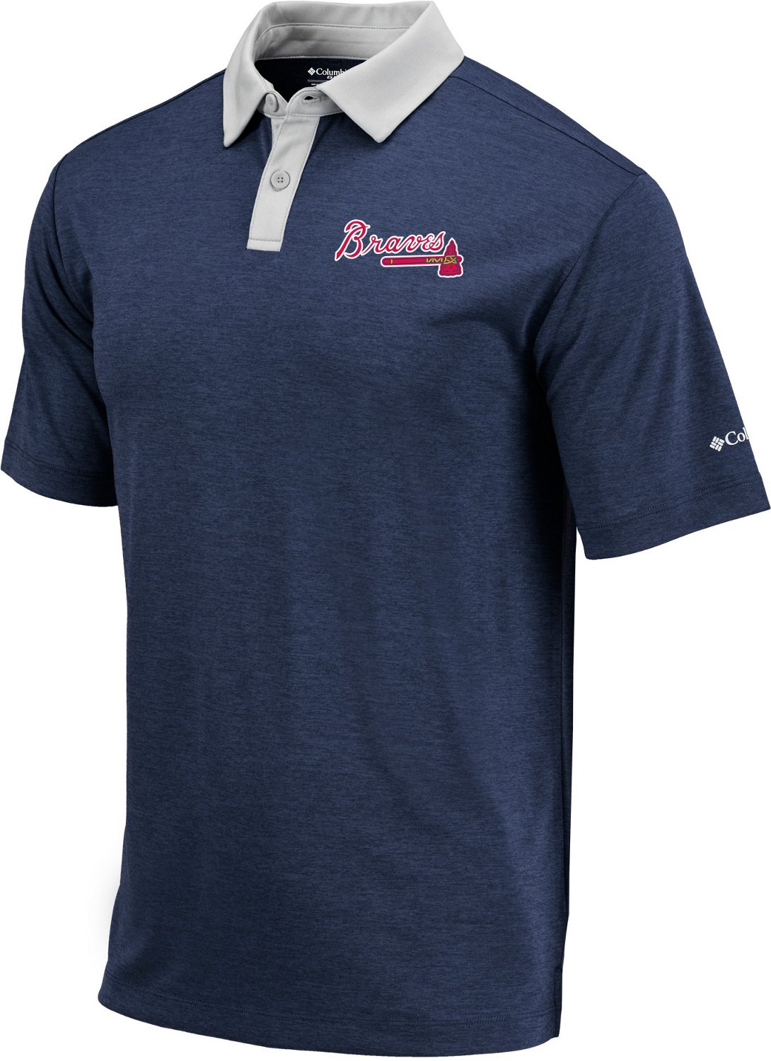Columbia Sportswear Men's Atlanta Braves OMNI-WICK Range Polo Shirt ...