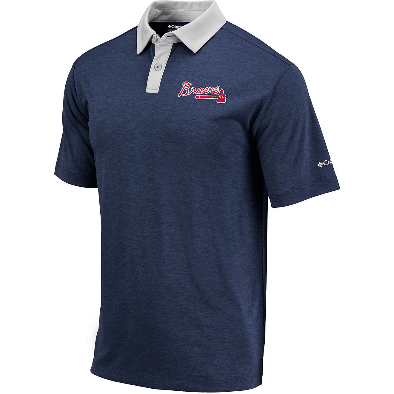 Columbia Sportswear Men's Atlanta Braves OMNI-WICK Range Polo Shirt ...